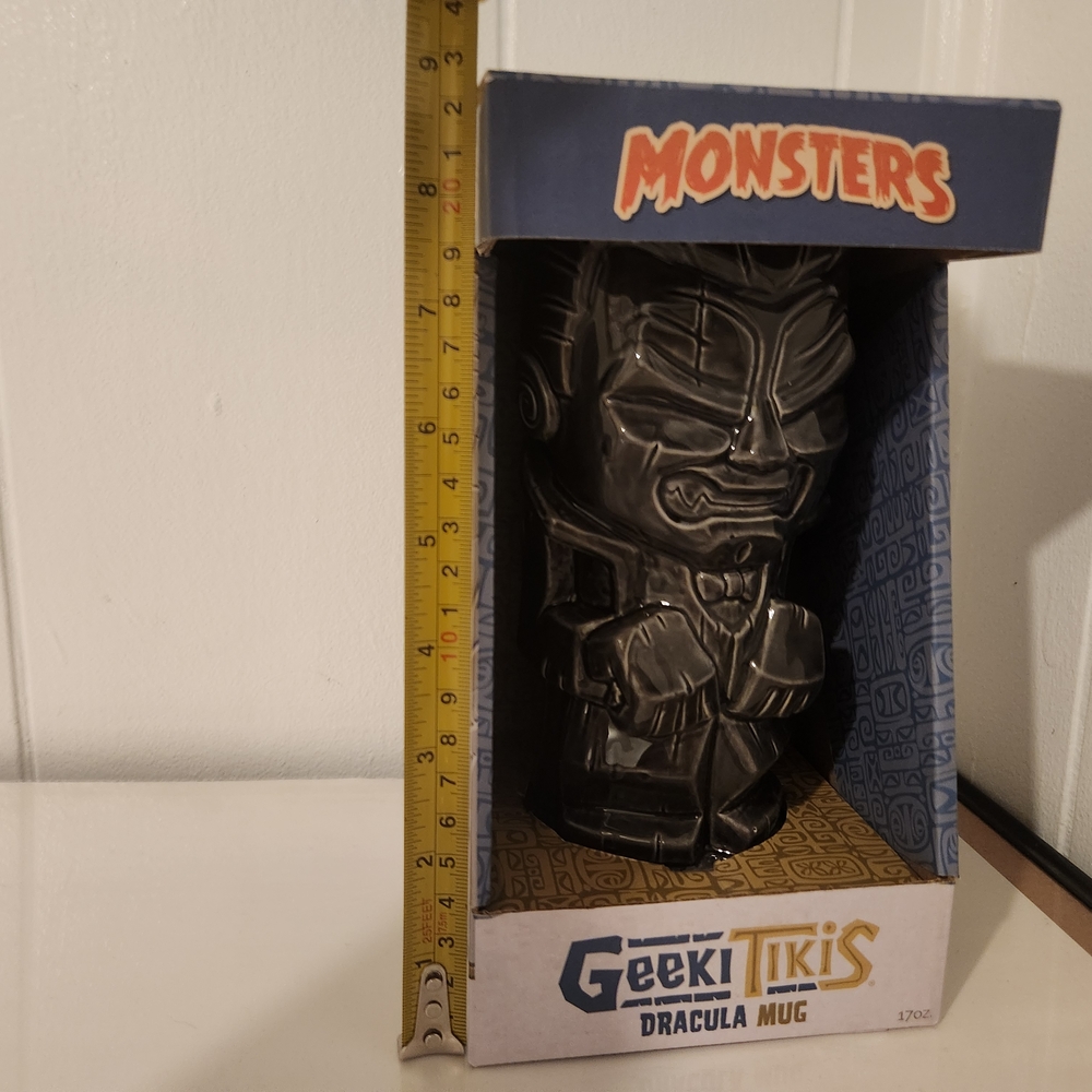 Monsters Dracula Tiki Mug - Black - Picture 8 of 11